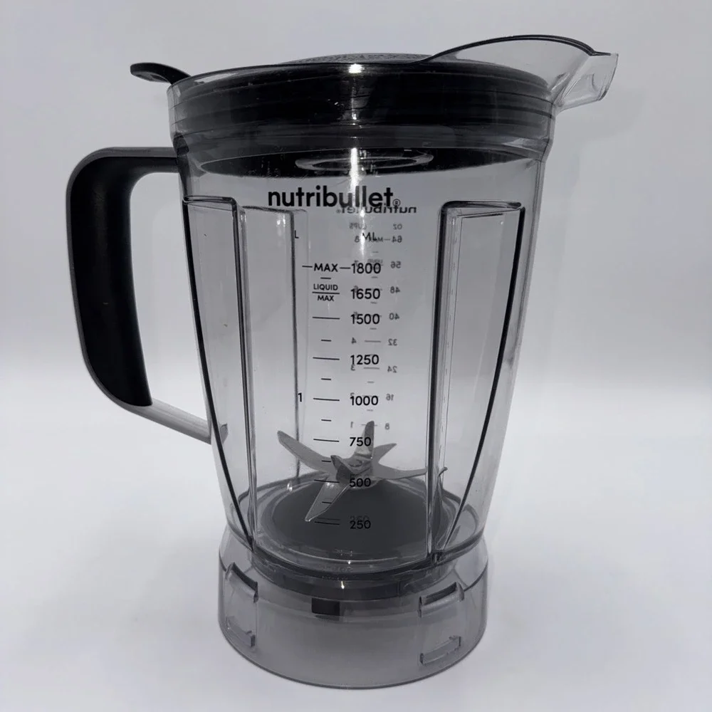 Genuine Oem Replacement 64oz 8 Cup Pitcher W/Lid For Nutribullet Blender NBC-12A